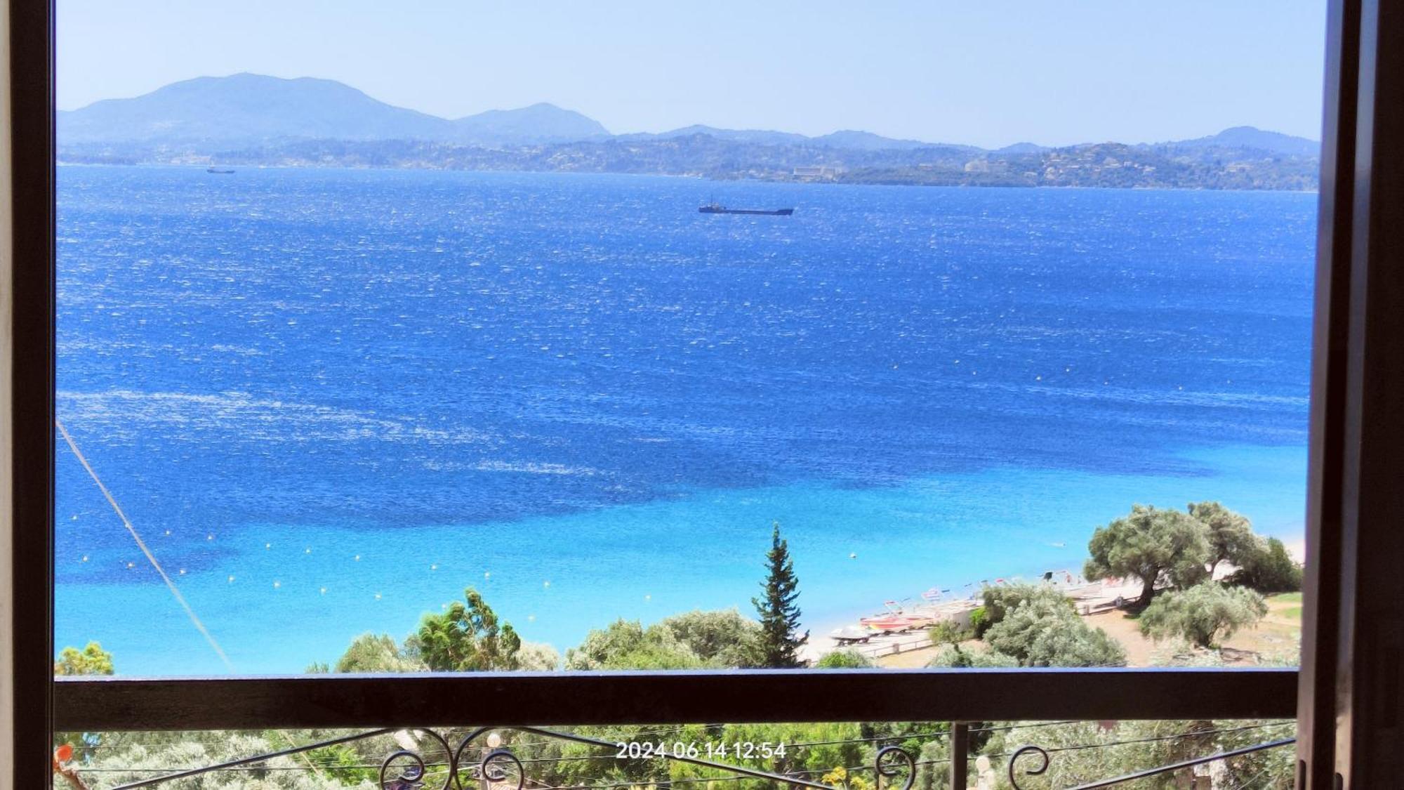 Ferienwohnung Vasiliki Seamemories Barbati Exterior foto